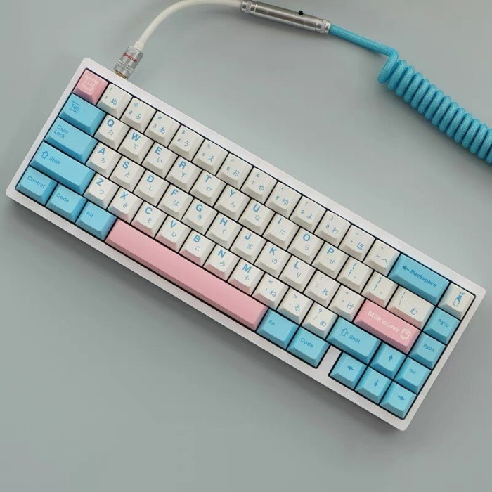 Jual KEYCAPS MILK COVER XDA PROFILE JAPAN ROOT SUBLIM MECHANICAL ...