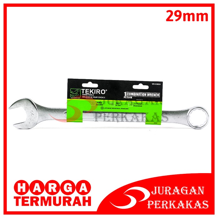 Jual Tekiro Wr Co Kunci Ring Pas Mm Combination Wrench Ringpas Mm Shopee Indonesia