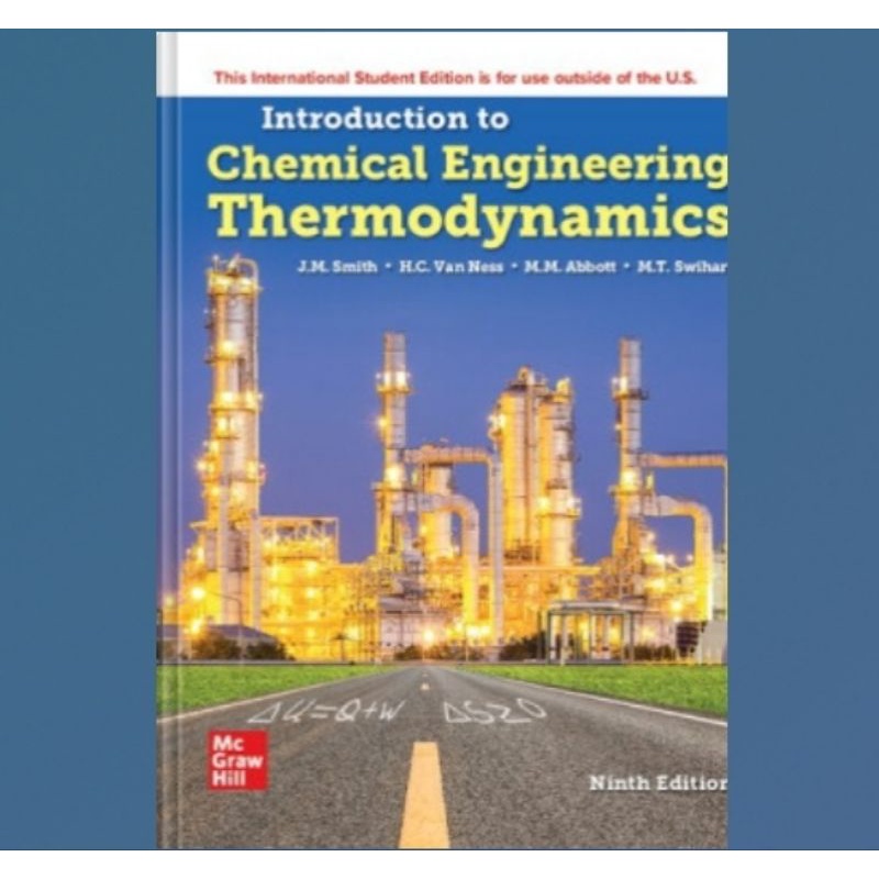 Jual Buku Introduction To Chemical Engineering Thermodynamics | Shopee ...