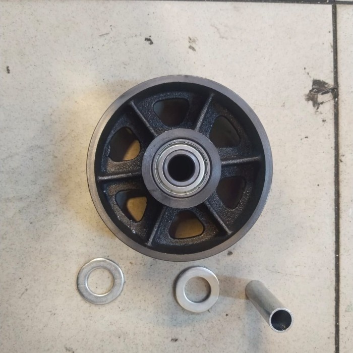 Jual Roda Besi Heavy Duty 5 inch Wheel Only | Shopee Indonesia