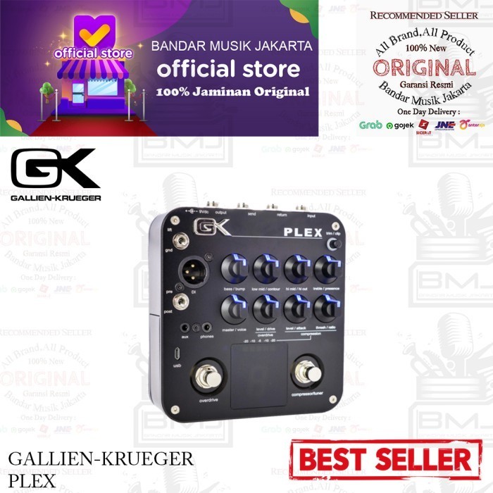 Gallien Krueger BPLEX ベースプリアンプ 箱、アダプター付き GALLIEN-KRUEGER ( ギャリエンクルーガー ) BPLEX Preamp 送料