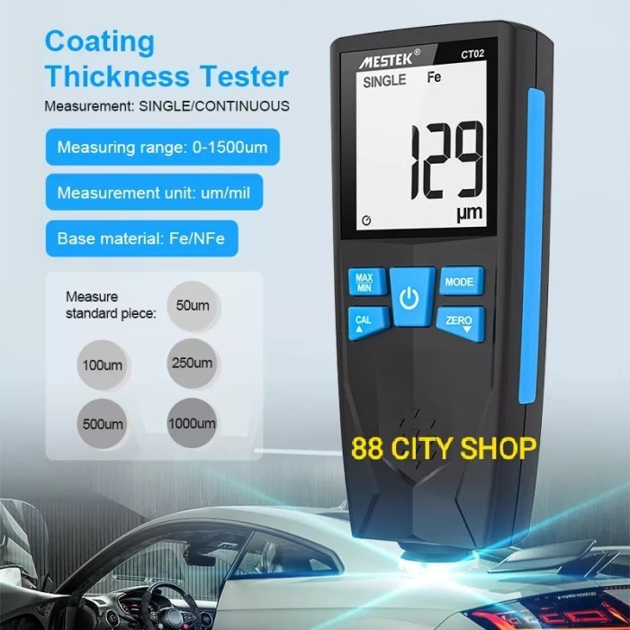 Jual Ready Coating Thickness Gauge Digital Alat Ukur Ketebalan Cat ...