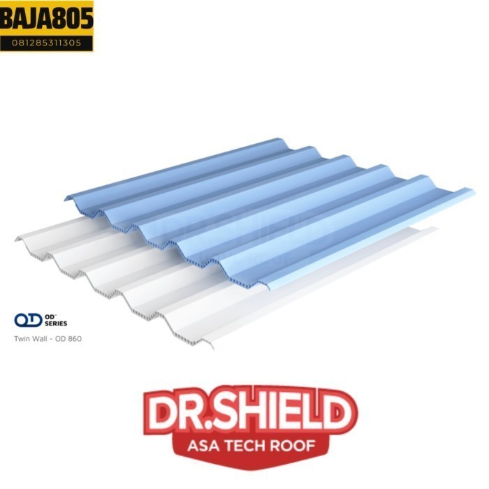 Jual Termurah Atap Upvc Dr Shield 12 Mm Lebar 86 Cm Panjang 45 Mtr ...