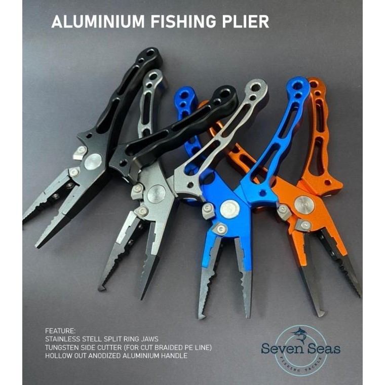 Jual HARGA DISC - Aluminium Fishing Plier Tang Potong Gunting Split ...