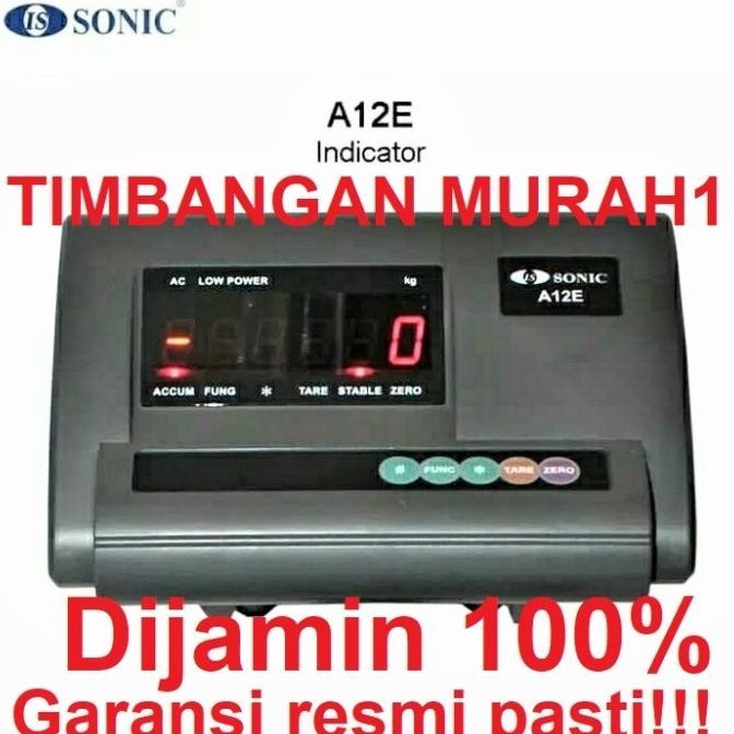 Jual Timbangan Duduk Digital Expedisi Merek Sonic A12E Kapasitas 150 Kg ...