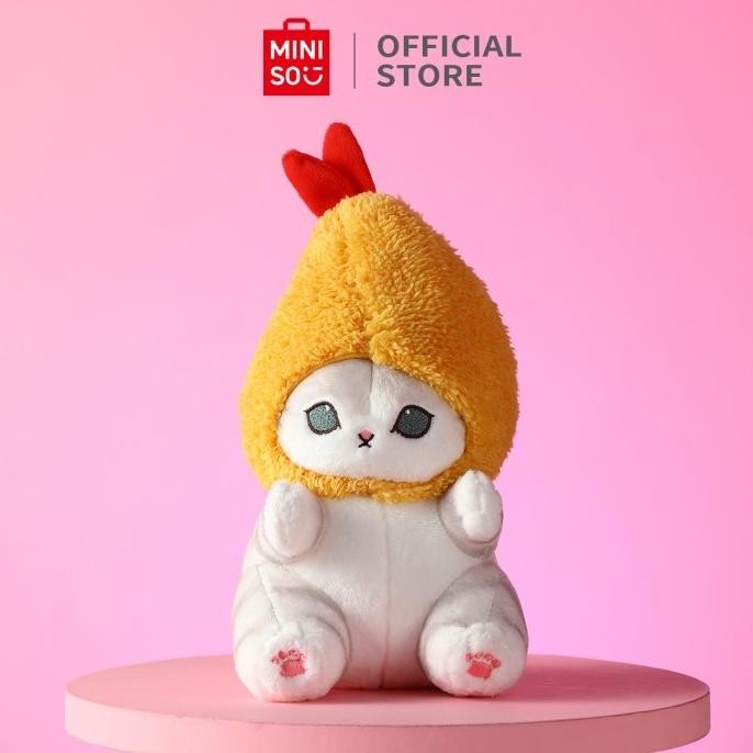Jual MINISO Cat Toys Mofusand Series 8in Plush Toy Fried Shrimp Kitten 