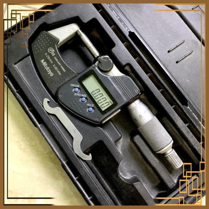Jual [PCB] MICROMETER 025 MM DIGITAL MITUTOYO ORIGINAL MIKROMETER