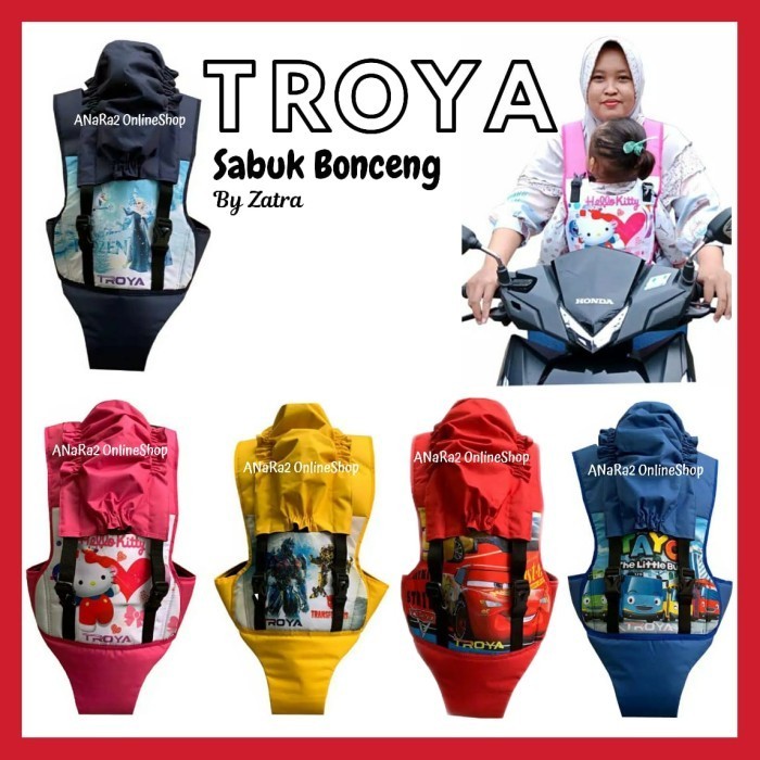 Jual Terbaru Troya Sabuk Bonceng Anak - Sabuk Boncengan Motor Gendongan ...