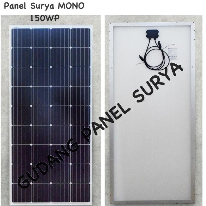 Jual Panel Surya Solar Panel Solarcell Solana Mono 150Wp 150 Wp ...