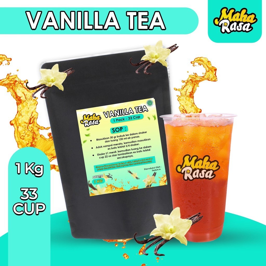 Jual MAHA RASA - Vanilla Tea Bubuk Minuman Instan (1 KG) | Shopee Indonesia