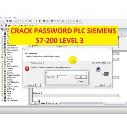 Jual Tools Unlock Password PLC Siemens S7-200 / S7-200CN | Shopee Indonesia