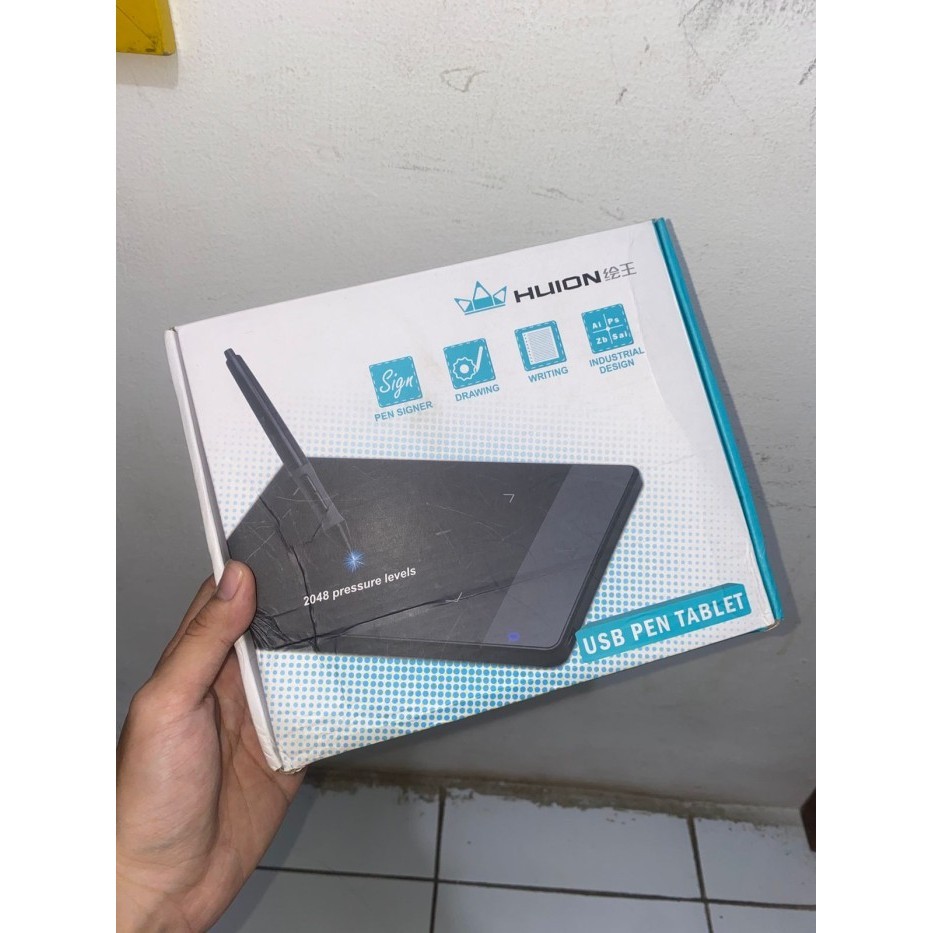 Jual Huion 420 Graphic Drawing Tablet | Pentab Osu | Pen Tablet ...