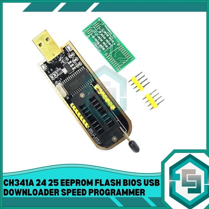 Jual CH341A 24 25 EEPROM FLASH BIOS USB DOWNLOADER SPEED PROGRAMMER ...