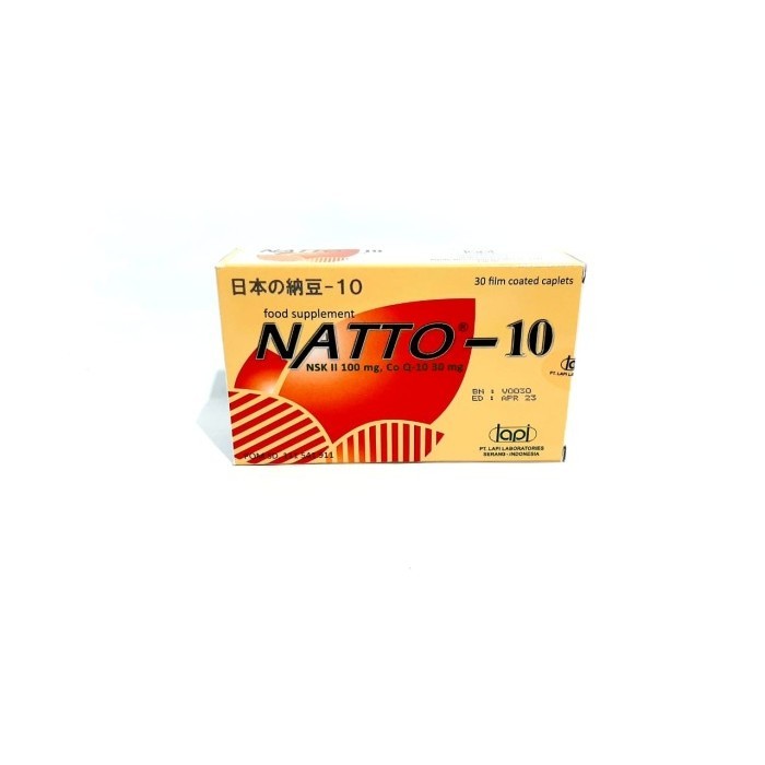 Jual Natto-10 (1 Box = 5 Strip = 30 pcs) | Shopee Indonesia
