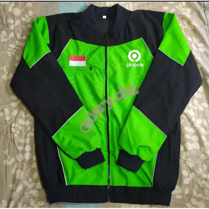 Jual jakeet motor gojjek kombinasi hijau hitam | Shopee Indonesia