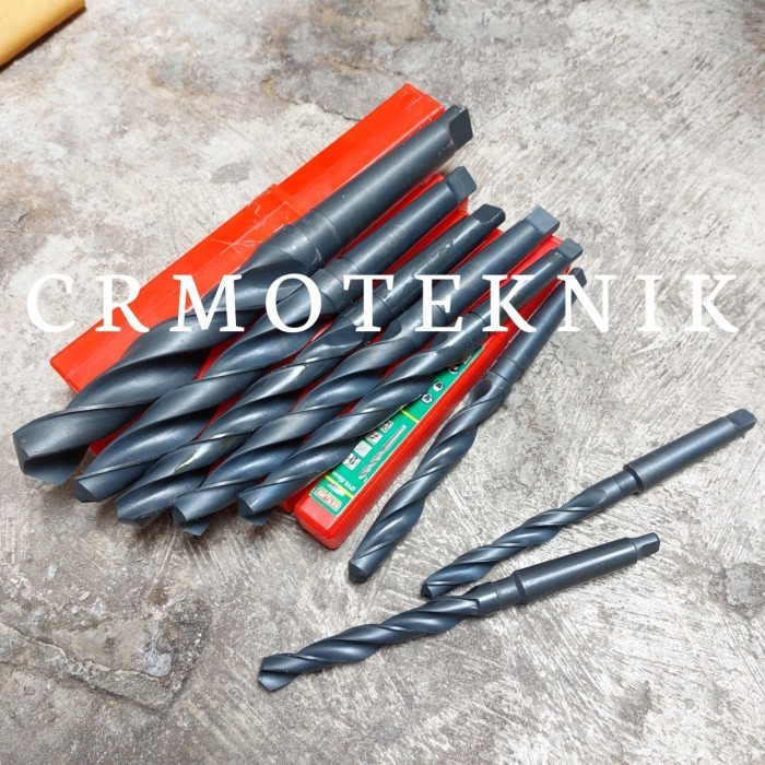 Jual Mata Bor Besi Hss Mm Twist Drill Taper Shank Terlariss Shopee