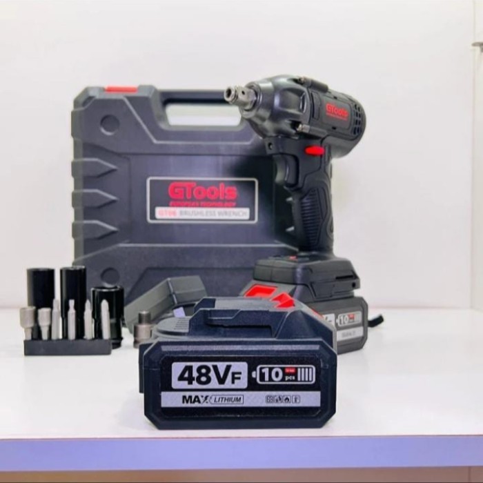 Jual Impact Wrench Gtools Eropa Gt V Standar Pembuka Baut Mobil Termurah Shopee Indonesia