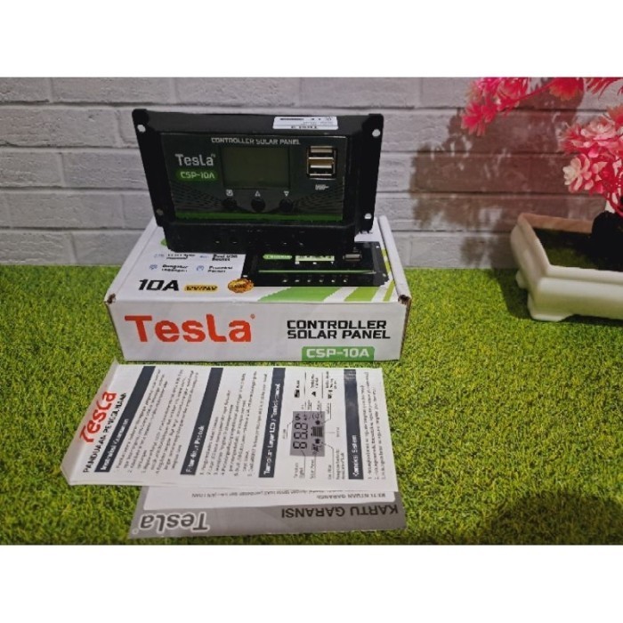 Jual BISA COD CONTROLLER SOLAR PANEL TESLA 10A 20A KONTROLLER SOLAR ...