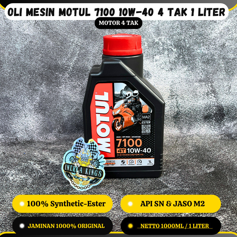 Kit De Mantenimiento Para Honda CBR 600 RR 2003-2006 - Aceite Motul 7100 10W-40 Y Filtro, 3 Litros