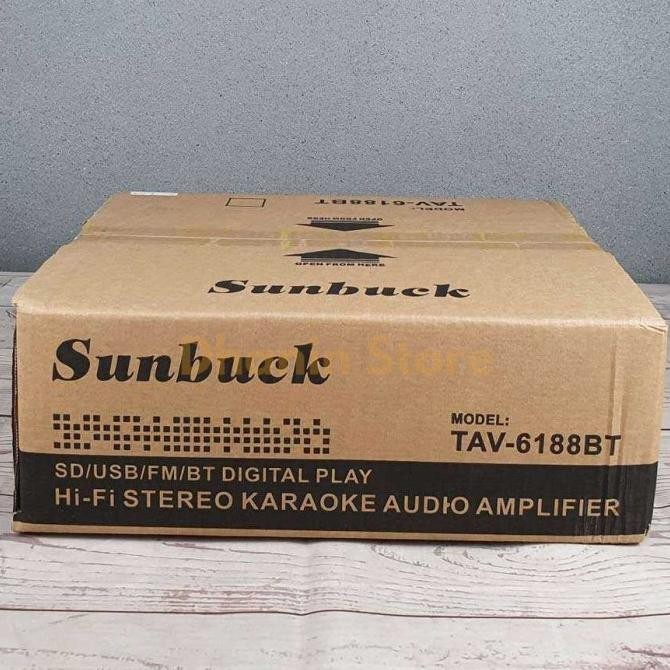 Jual Power Amplifier Ampli Amplifer Bluetooth Karaoke Class D Sunbuck