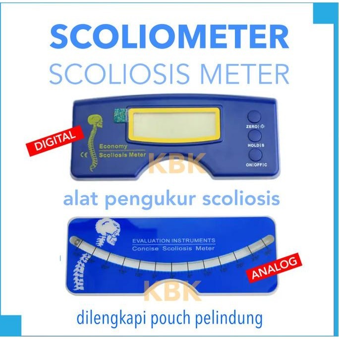 Jual Scoliometer - Scoliosis Meter - Alat Pengukur untuk Scoliosis ...