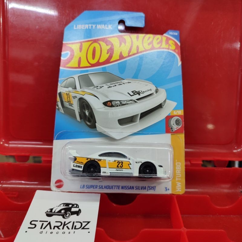 Jual Hot Wheels Lb Super Silhouette Nissan Silvia S15 Lbwk Shopee Indonesia 5805