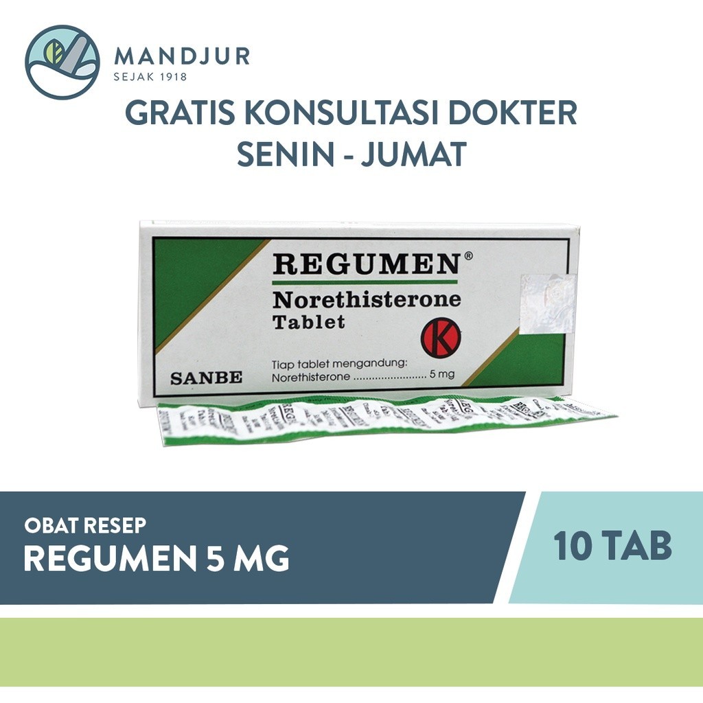Jual Regumen 5 Mg 10 Tablet Shopee Indonesia