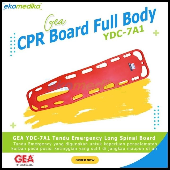 Jual Tandu Emergency Spinal Board / Long Spine Board Gea Ydc 7A1