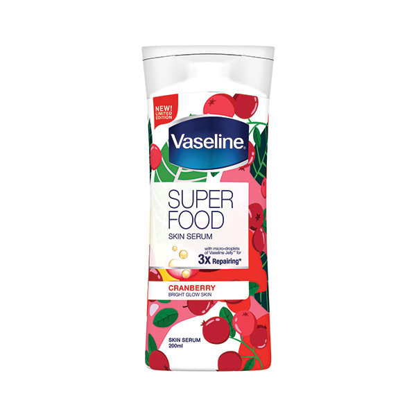 Jual VASELINE SUPERFOOD CRANBERRY 200ML | Shopee Indonesia