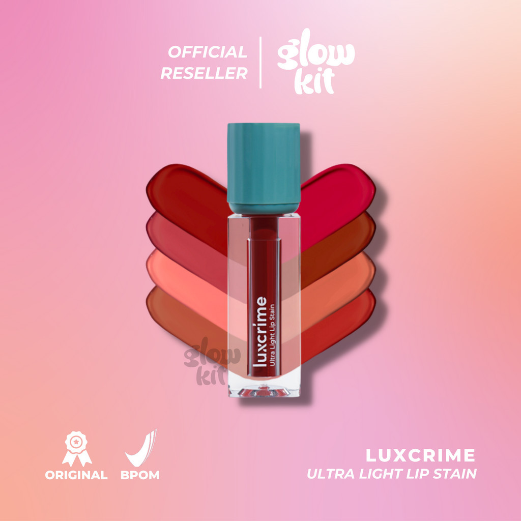 Jual Luxcrime Ultra Light Lip Stain Lip Tint Waterproof Shopee