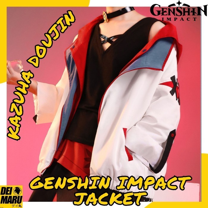 Jual JAKET COSPLAY KAZUHA DOUJIN GENSHIN IMPACT DENDRO JACKET ANIME ...