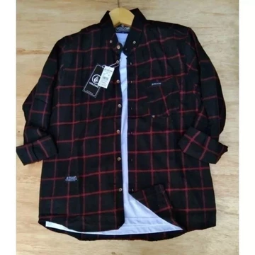 Kemeja Flanel Pria Kemeja Pria Lengan Panjang