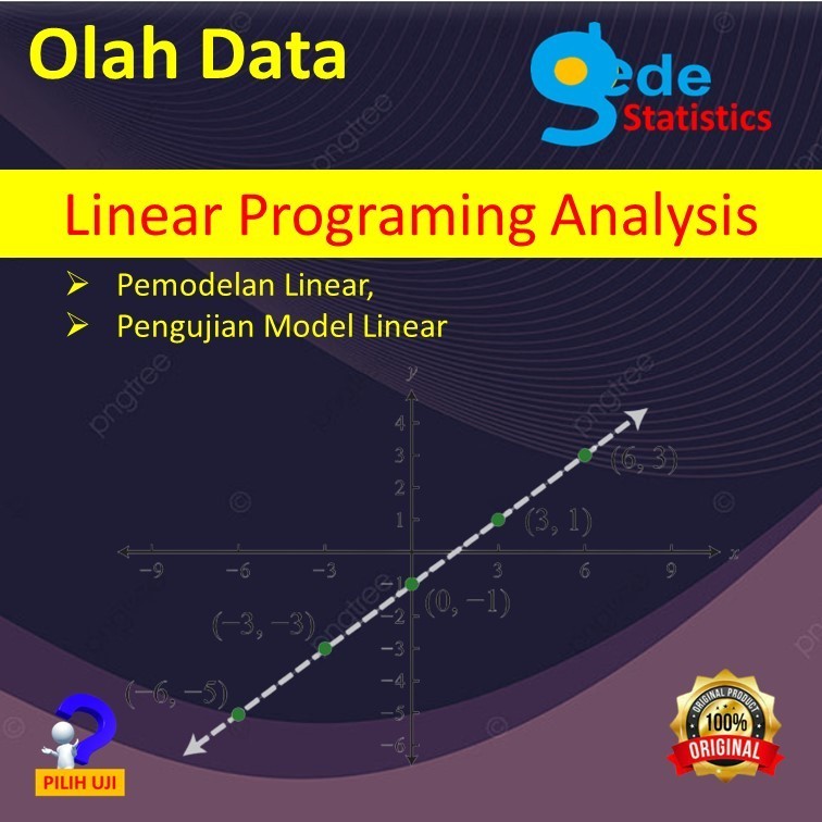 Jual Jasa Olah Data | Linear Programing Analysis Pemodelan Linear ...