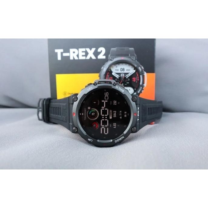 Jual Amazfit T-Rex 2 Smartwatch Amoled Gps Sports Trex Original Resmi ...