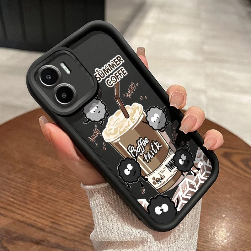 Jual Casing Hp Xiaomi Redmi A1 Redmi A2 Case sarung HP pola kopi