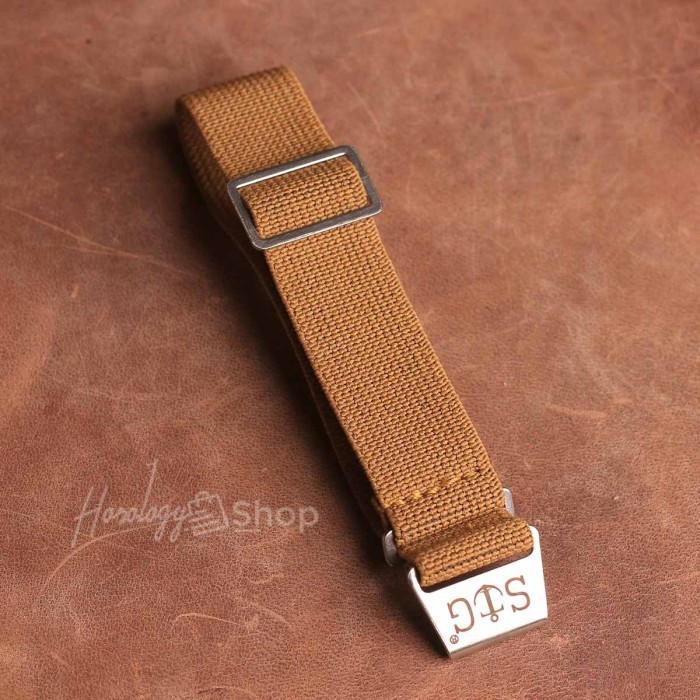 Jual MN STRAP INDONESIA STRAPGUY TAN (A) SILVER BUCKLE 18/19/20/22MM ...