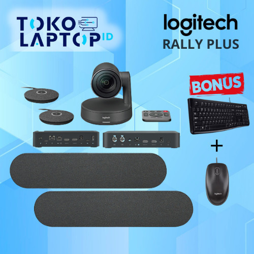 Jual Logitech Rally Plus System Ultra Hd Video Conference | Shopee ...
