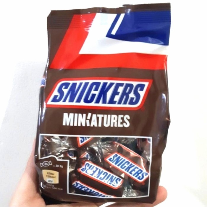 Jual Snickers Miniature Chocolate | Shopee Indonesia