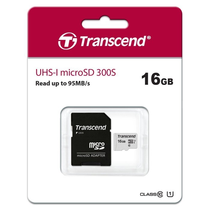 Jual Transcend Microsd 300S-A With Sd Card Adapter | Shopee Indonesia