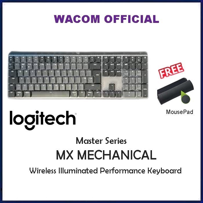 Jual Logitech Mx Mechanical Wireless Illuminated Performance Keyboard ...