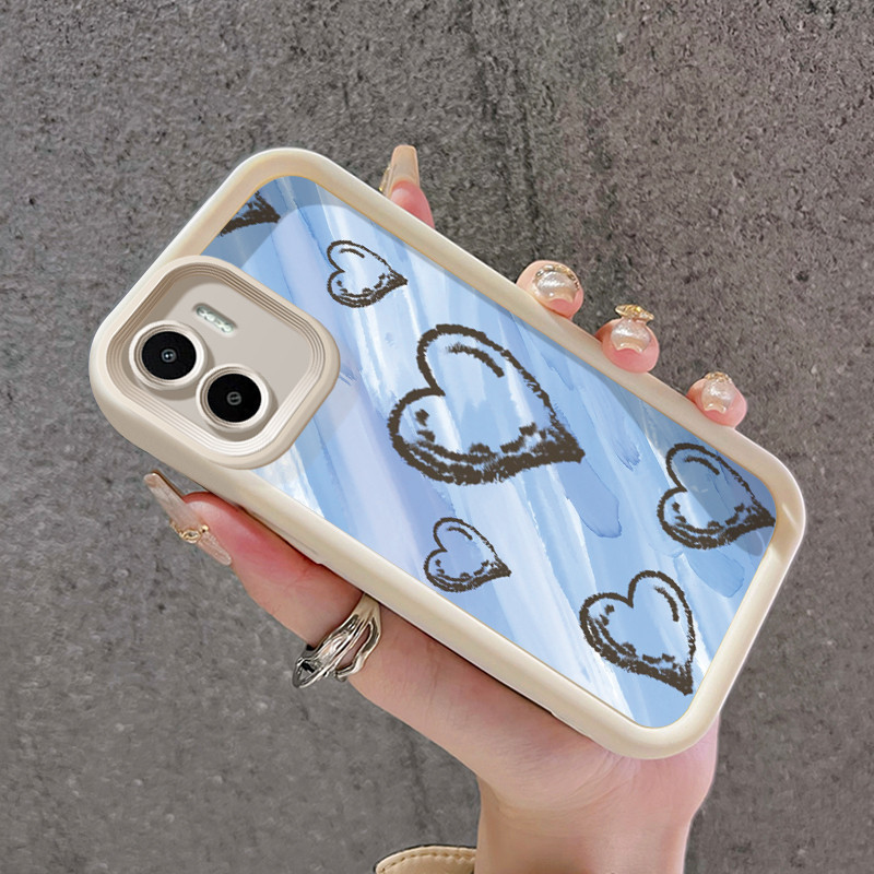 SEAHAI Cover per Xiaomi Redmi A1 / Xiaomi Redmi A2, Militare Custodia