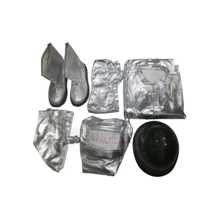 Jual Fire Suit Baju Tahan Api 1000 Derajat + Helm + Sepatu -N36 ...