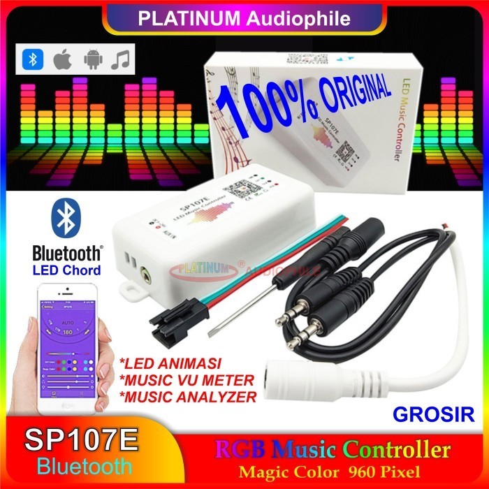 Jual SP107E Music Bluetooth RGB Controller SP107E LED WS2812, SK6812