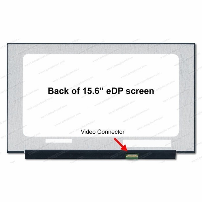 Dalle écran LCD IPS 15.6" FHD Pour MSI PS63 8RC-013ES - 280mm, LED, Connecteur 30pin