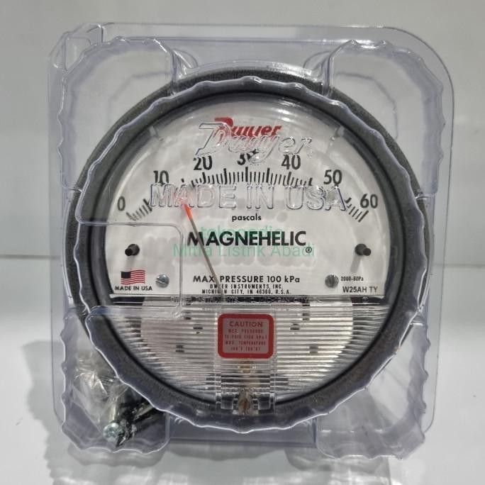 Jual New Dwyer 200060Pa Magnehelic Differential Pressure Gauge 060