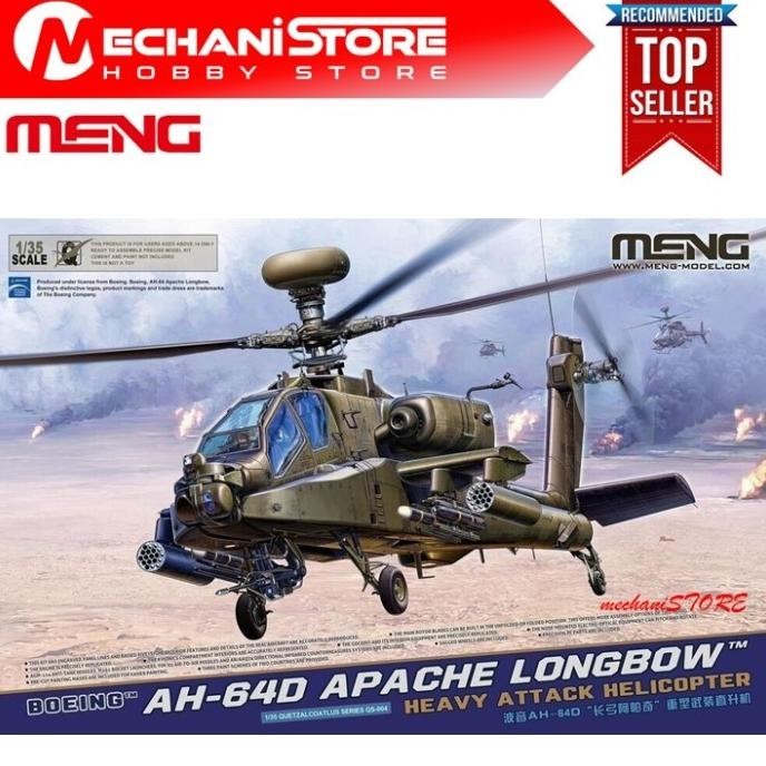 Jual MENG 1/35 Boeing AH-64D Apache Longbow | Shopee Indonesia