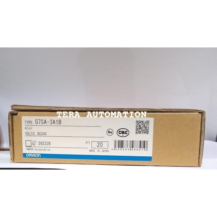 Relè Di Sicurezza Omron G7SA-3A1B – 24V DC – Originale 1PZ – Nuovo