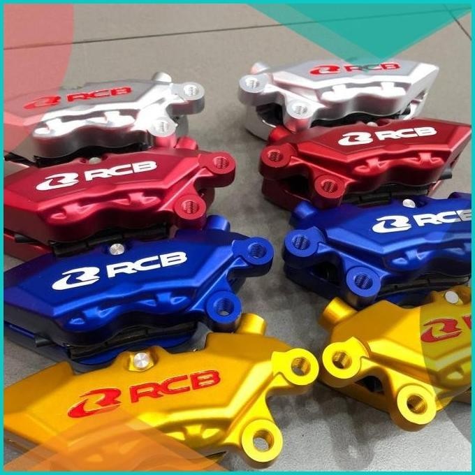 Jual Kaliper RCB R1 4 piston Universal Kanan Kiri Double Disc CBR Ninja ...