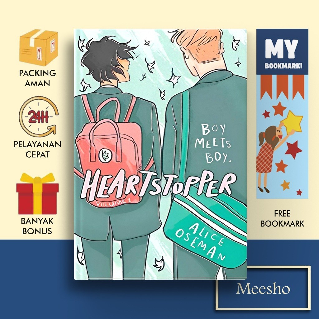 Jual Heartstopper, Volume One (Heartstopper, #1) By Alice Oseman ...