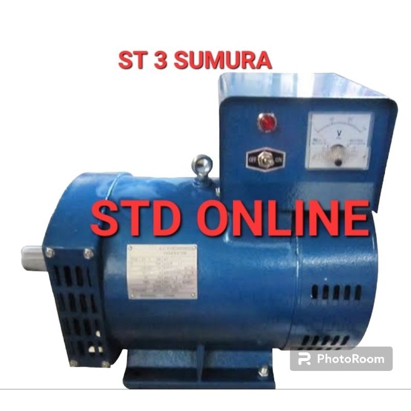 Jual ALTERNATOR DINAMO PEMBANGKIT LISTRIK STC ST 3 KW ALTENATOR 3KW ...